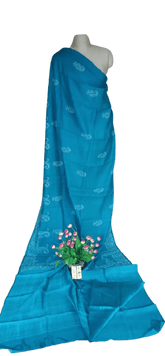 TUSSAR SILK PRINT SAREE