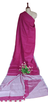 PURE LINEN SAREE SILK ZONE