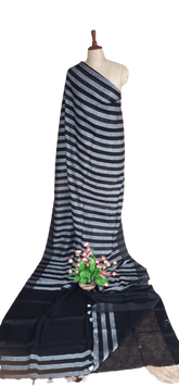 PURE LINEN SAREE SILK ZONE