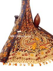 Handloom tussur silk digital print saree SILK ZONE