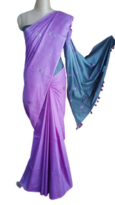 Soft Silk embroidery saree SILK ZONE