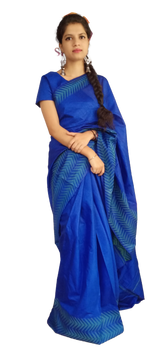 Soft silk jacquard border saree SILK ZONE