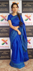 Soft silk jacquard border saree SILK ZONE