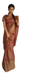 Soft silk jacquard border saree SILK ZONE