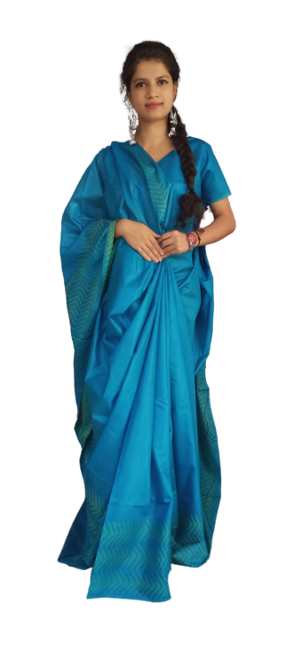 Soft silk jacqurad border saree SILK ZONE