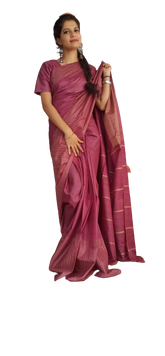 Soft silk jacquard border saree SILK ZONE