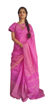 Soft silk jacquard border saree SILK ZONE