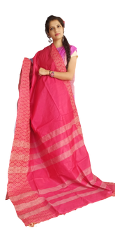Soft silk jacquard border saree SILK ZONE