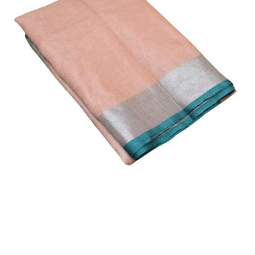 Pure Handloom Linen Saree SILK ZONE