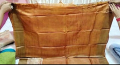 Pure Tussar Silk print saree