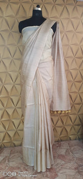Tussar silk saree silkzon.in