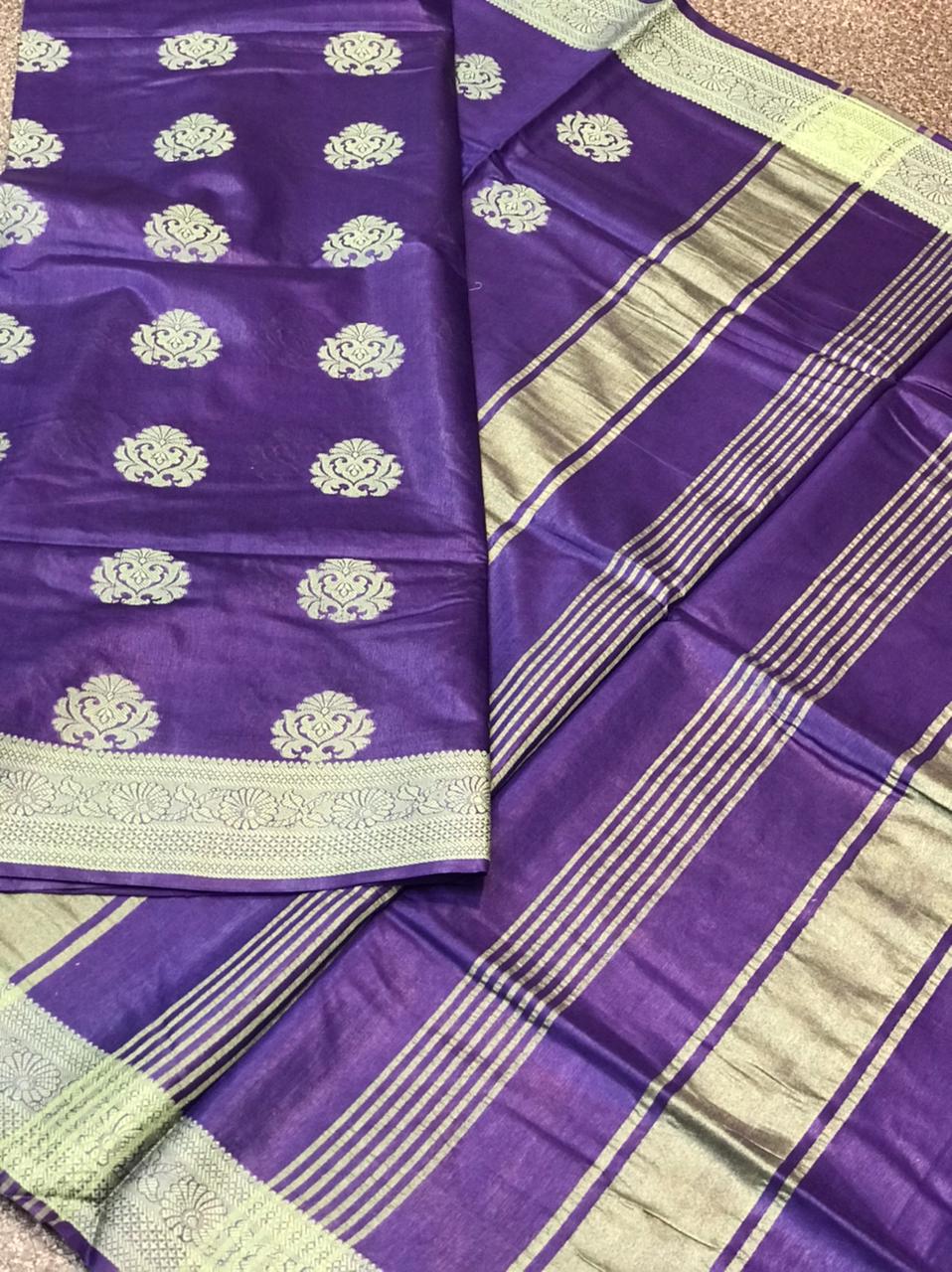 Soft Silk Jaccard Banaras Sarees SILK ZONE