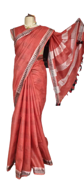 Khadi Linen Fancy Butta Sarees SILK ZONE