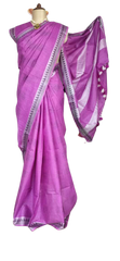 Khadi Linen Fancy Butta Sarees SILK ZONE