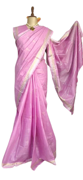 Khadi Linen Fancy Butta Sarees SILK ZONE