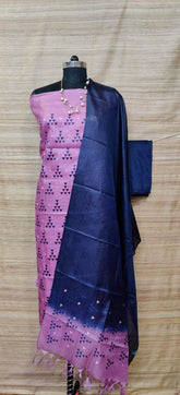 Tussar Silk Embroidery Suit SILK ZONE