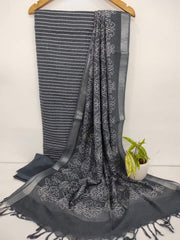 Cotton Linen Embroidery Dress SILK ZONE