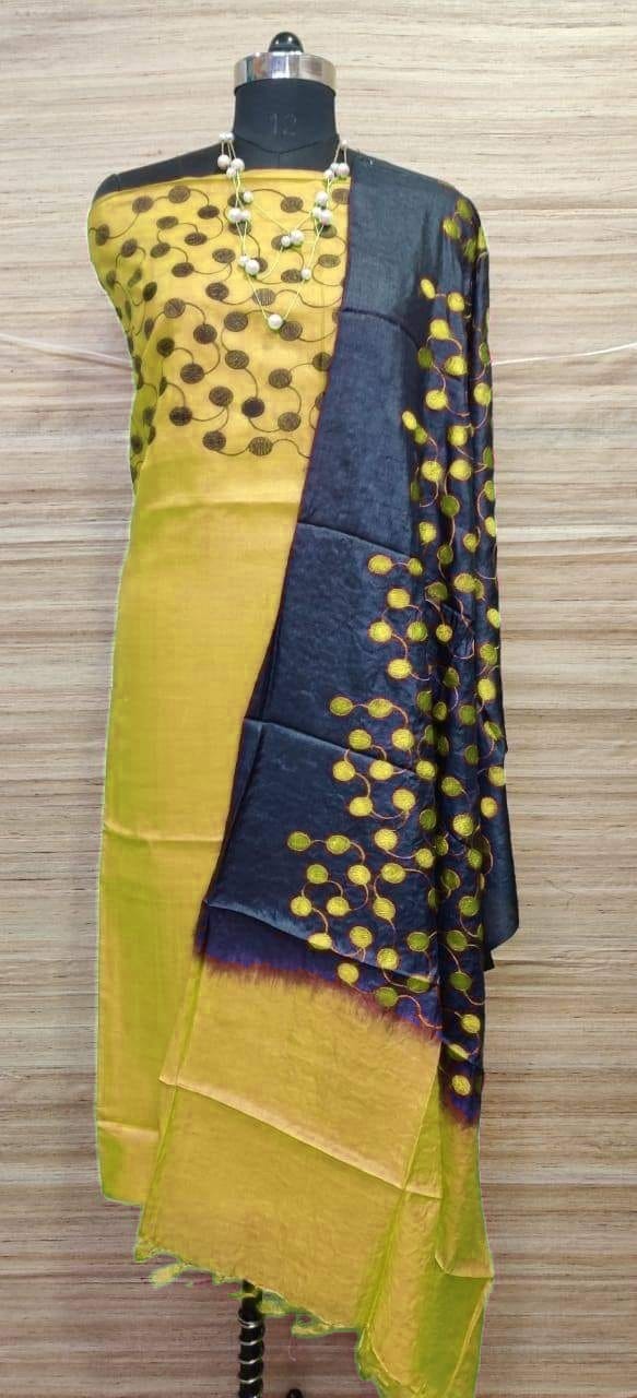 Pure Tussar Silk Suit SILK ZONE