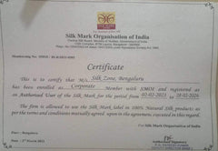 Tussar Ghicha Silk Fabric M J HANDLOOM