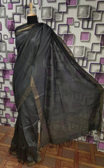 Tussar Munga Silk Saree HIND SILK