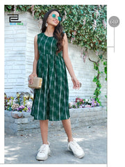 Ikkat Print Dress SHREE