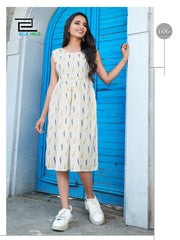 Ikkat Print Dress SHREE