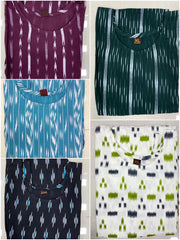 Ikkat Print Dress SHREE