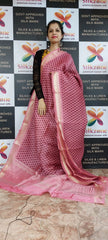 Organza Silk Linen Saree SILK ZONE