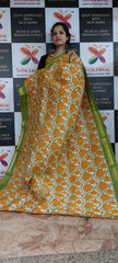 Organza Silk Linen Saree SILK ZONE