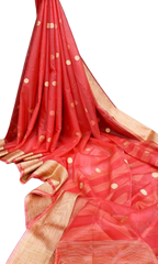 Soft Silk Zari Butta With Kaddi Border SILK ZONE