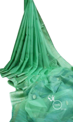 Soft Silk Zari Butta With Kaddi Border SILK ZONE