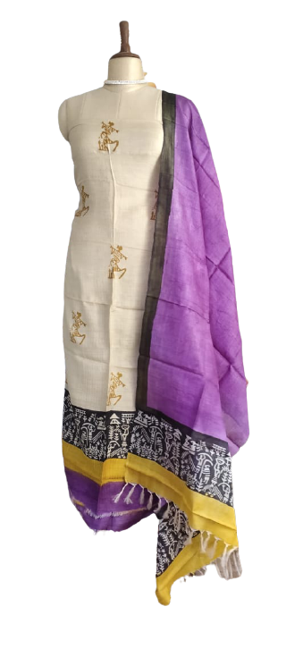 Tussar Munga Silk Suit SILK ZONE