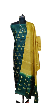 Tussar Silk Embroidery Suit SILK ZONE