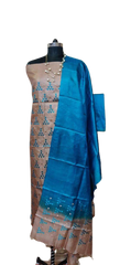 Tussar Silk Embroidery Suit SILK ZONE