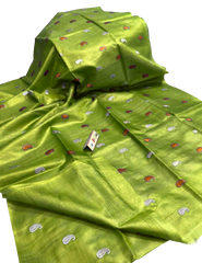 Tussar Handloom Silk Embroidery Saree SILK ZONE