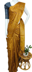 Tussar Handloom Silk Embroidery Saree SILK ZONE