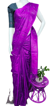 Tussar Silk Embroidery Saree SILK ZONE
