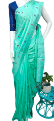 Tussar Silk Embroidery Saree SILK ZONE