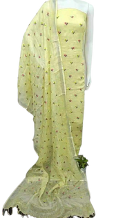 Linen Embroidery Dress SILK ZONE