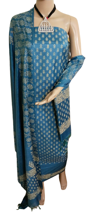 Soft Silk Print Dress SILK ZONE