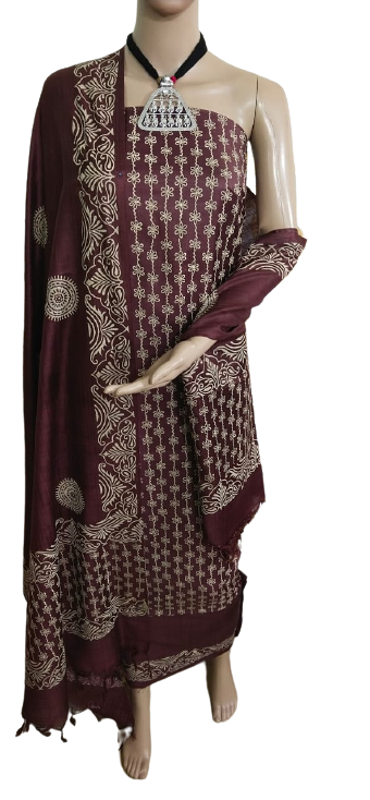 Soft Silk Print Dress SILK ZONE