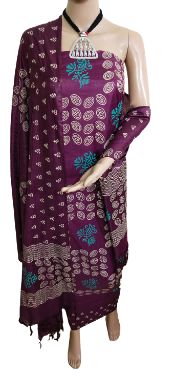 Soft Silk Print Dress SILK ZONE