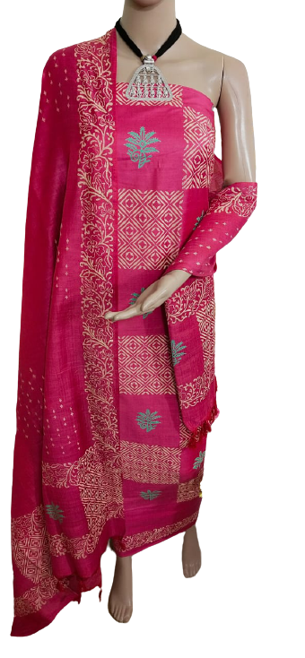 Soft Silk Print Dress SILK ZONE