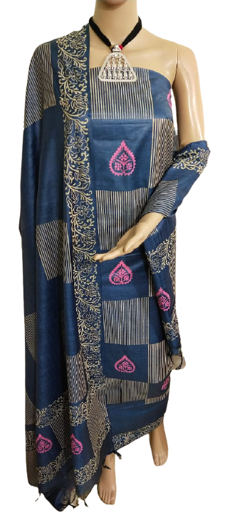 Soft Silk Print Dress SILK ZONE