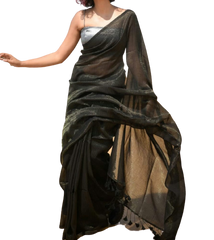 Soft Silk Zari Stripe Saree SILK ZONE