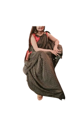 Soft Silk Zari Stripe Saree SILK ZONE