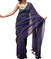 Soft Silk Zari Stripe Saree SILK ZONE