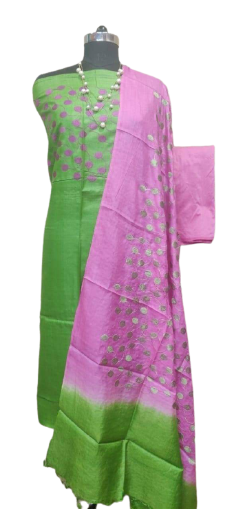 Pure Tussar Silk Suit SILK ZONE