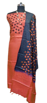 Pure Tussar Silk Dress SILK ZONE