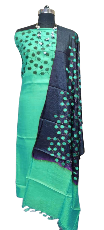 Pure Tussar Silk Suit SILK ZONE